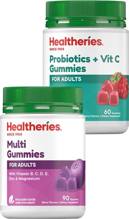 Healtheries Gummies** 50-90s