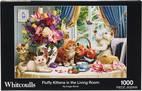 Whitcoulls Living Room Kittens 1000 Pieces Puzzle