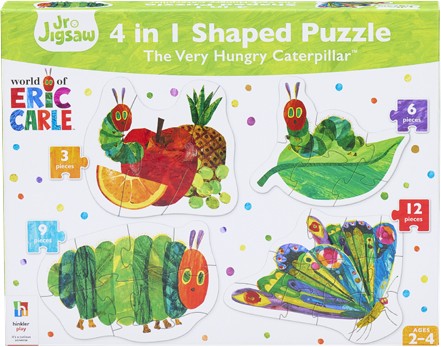 Hungry Caterpillar 4 in 1 Jigsaw Puzzle