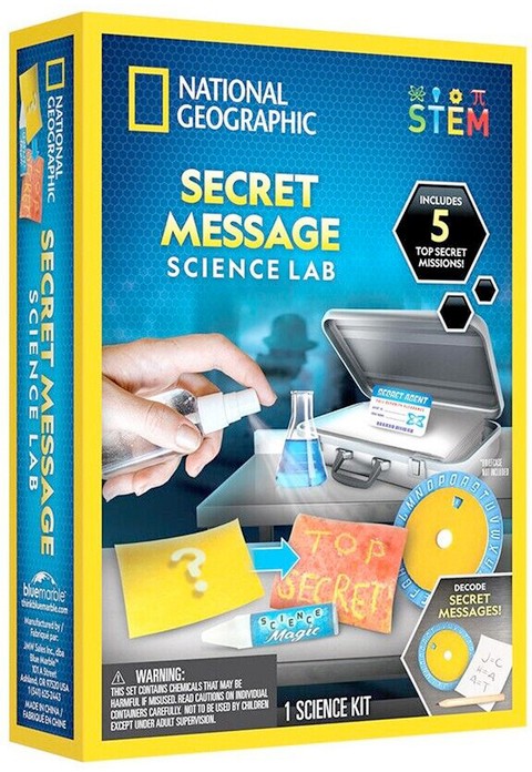 National Geographic Secret Message