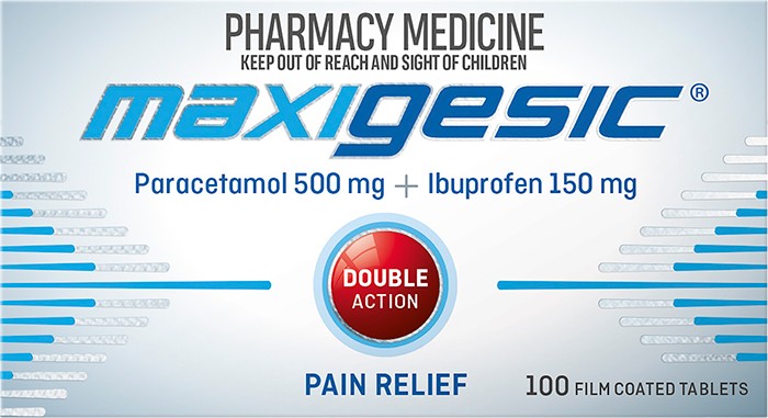 Maxigesic Double Action Tablets 100s