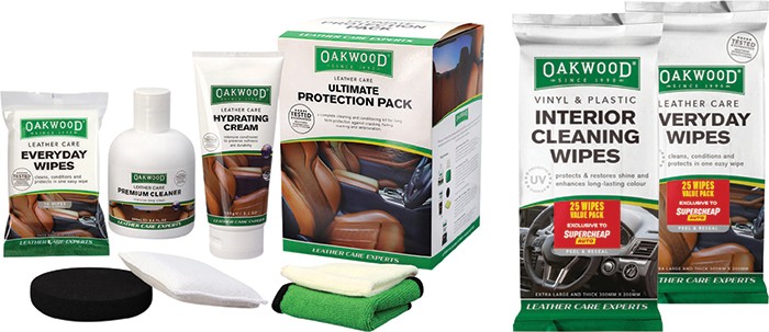 25% off Oakwood Leather Care Range^