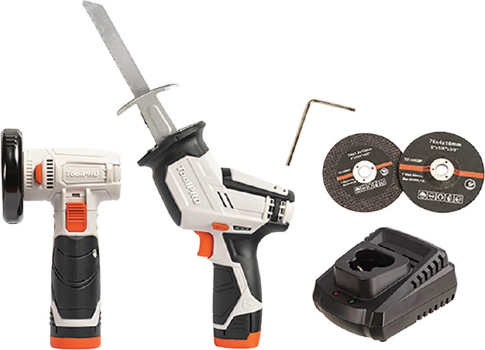 ToolPRO 12V Reciprocating Saw & Cut Off Tool
