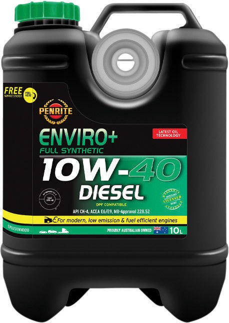 Penrite ENVIRO+ 10W-40 10L Engine Oil