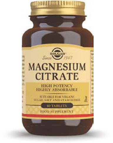 Solgar Magnesium Citrate Tablets 60s