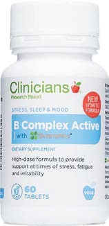 Clinicians B Complex Active Tablets 60s