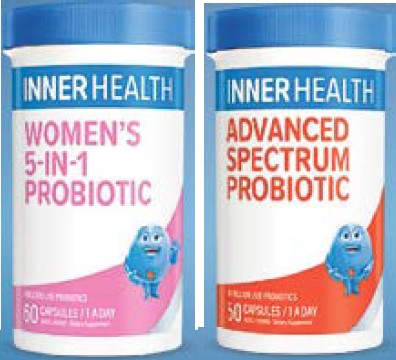 20% off EDLP Inner Health Probiotic Range