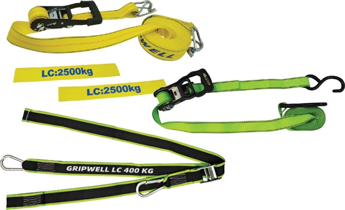 25% off Gripwell Tiedowns & Straps