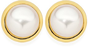 9ct Freshwater Pearl Studs
