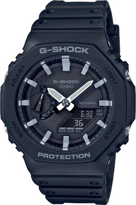 G-Shock Gents Analogue / Digital Carbon Core Watch GA2100-1A