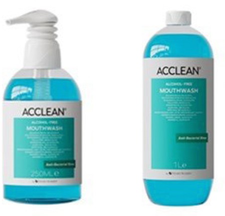 15% off Acclean Non-Alcoholic Mouthwash