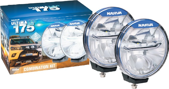 Narva Ultima 175 LED Combo Kit