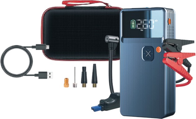 Power Train 12V Jump Starter & Air Compressor