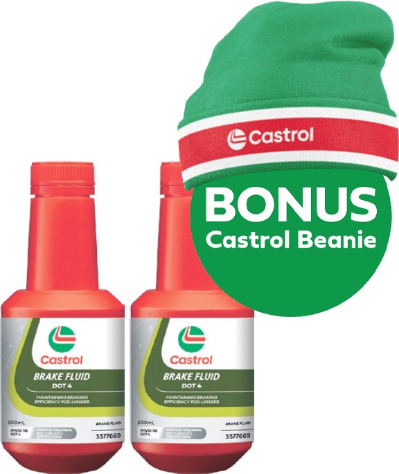 Castrol DOT 4 Brake Fluid 500mL