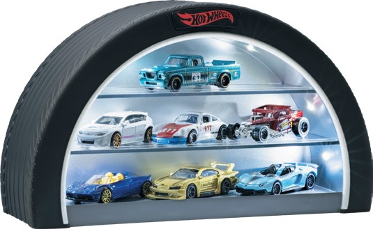 Hot Wheels Tyre Display Case Light