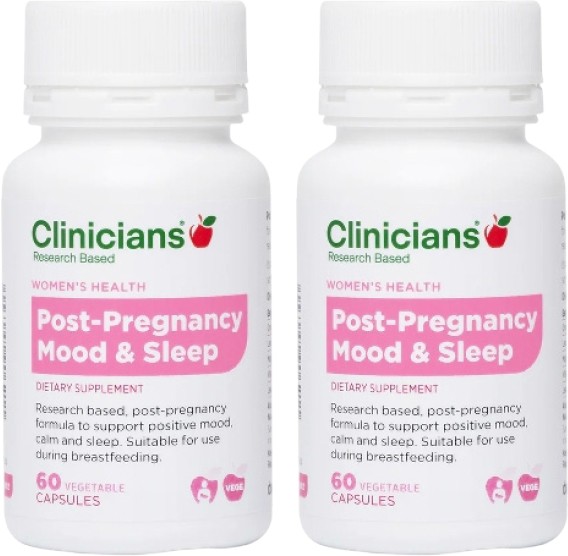 Clinicians Post Pregnancy Mood & Sleep 60 Capsules