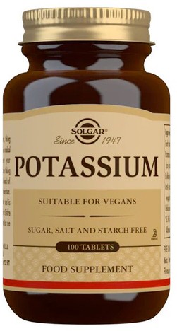 Solgar Potassium Tablets 100s