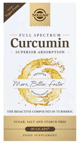 Solgar Full Spectrum Curcumin 90pk