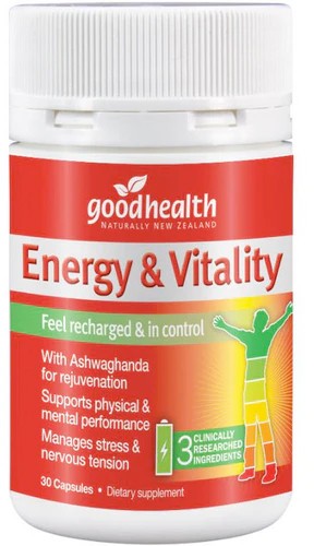 Good Health Energy & Vitality 30 Capsules