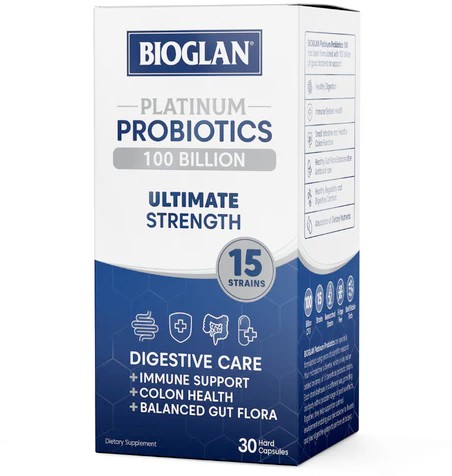 Bioglan Platinum Probiotics 100 Billion 30 Capsules