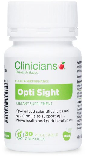 Clinicians Optisight Vcaps 30