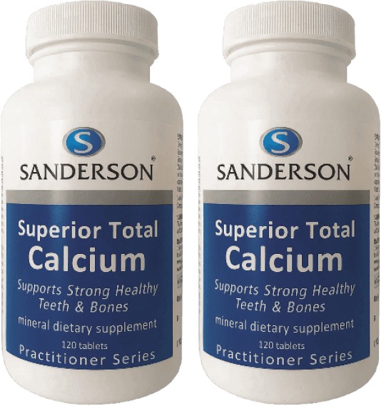 Sanderson Superior Total Calcium 120 Tablets