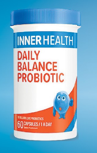 Inner Health Daily Balance Probiotics Caps 60s