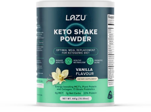 Lazu Keto Vanilla Shake Powder 441g