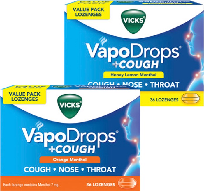Vicks VapoDrops Lozenges 36s
