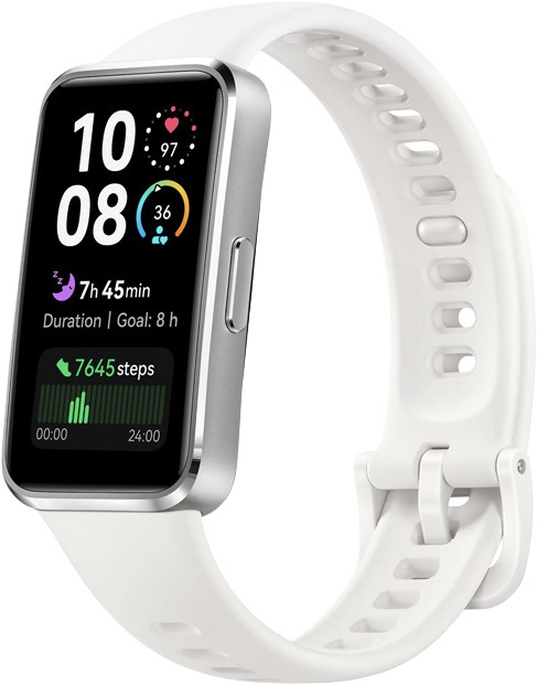 Huawei Band 10 Fitness Tracker Watch - Silver/White
