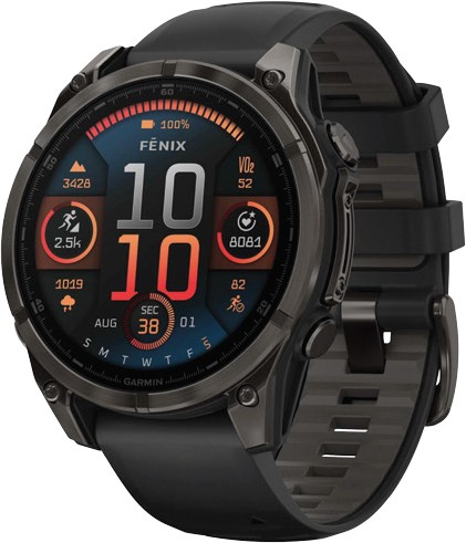 Garmin Fenix 8 47mm AMOLED Sapphire Edition Smart Watch