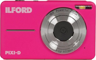 Ilford PIXI-D Compact Digital Camera (Hot Pink)