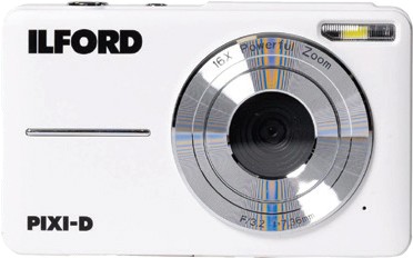 Ilford PIXI-D Compact Digital Camera (Pearl White)