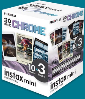 Fujifilm Instax mini Film Chrome (30 Pack)