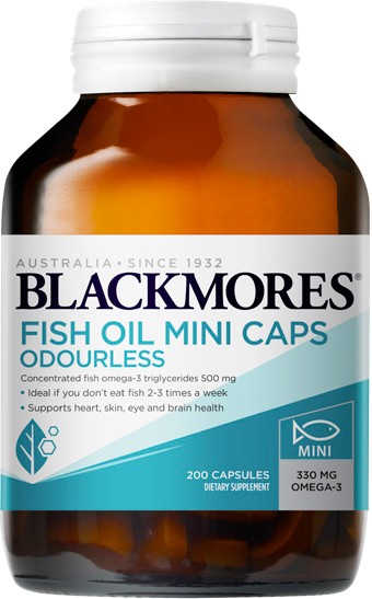 Blackmores Fish Oil Mini 200s