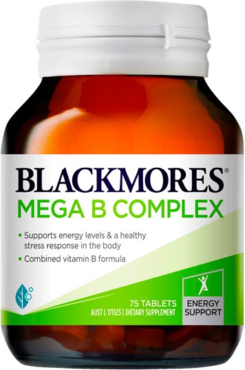 Blackmores Mega B Complex Tablets 75s