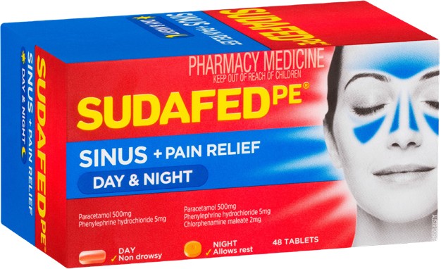 Sudafed PE Day & Night 48s