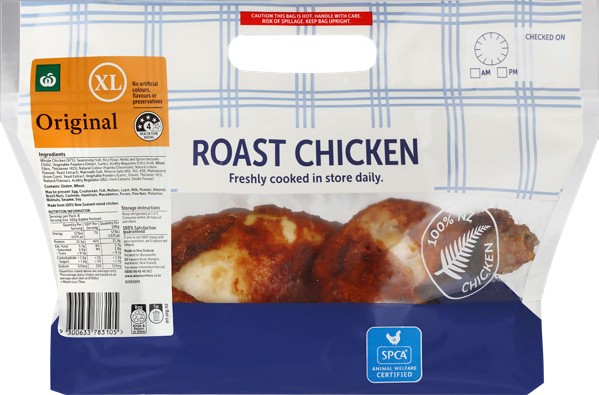 Woolworths Hot Roast Chicken Extra Large*