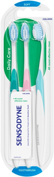 Sensodyne Toothbrush 3 Pack