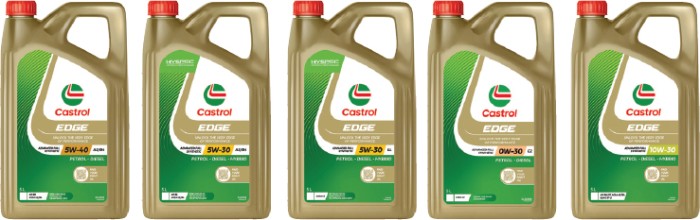 Castrol EDGE 5L ENGINE OILS^