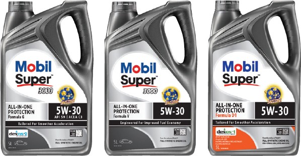 Mobil Super ALL-IN-ONE PROTECTION 5W-30 5L ENGINE OILS^