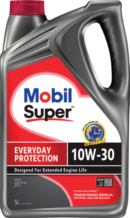Mobil SUPER EVERYDAY PROTECTION 10W-30 5L ENGINE OIL^