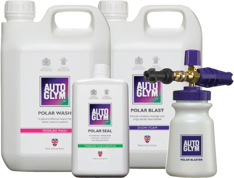Selected Autoglym Polar Detailing Range^