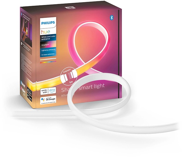 Philips Hue Bluetooth Gradient Ambient Lightstrip Extension (1 metre)