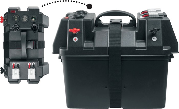 Maxi Trac Heavy Duty Battery Box