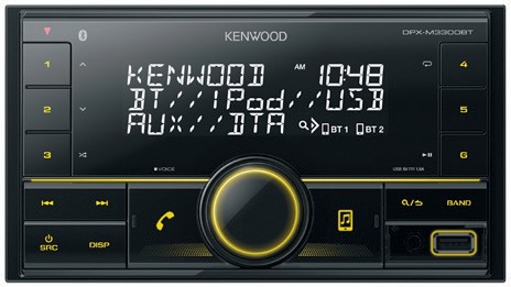 Kenwood Dual Bluetooth®/USB Head Unit