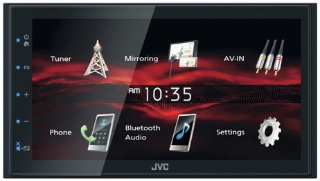 JVC 6.8" Touchscreen Head Unit with Bluetooth®/USB