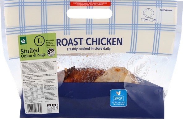 Woolworth Hot Roast Chicken Sage & Onion Large*