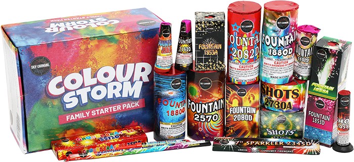 Colour Storm an Awesome Family Pack