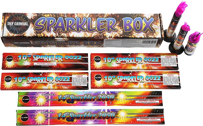 Sparkler Box Fireworks Pack